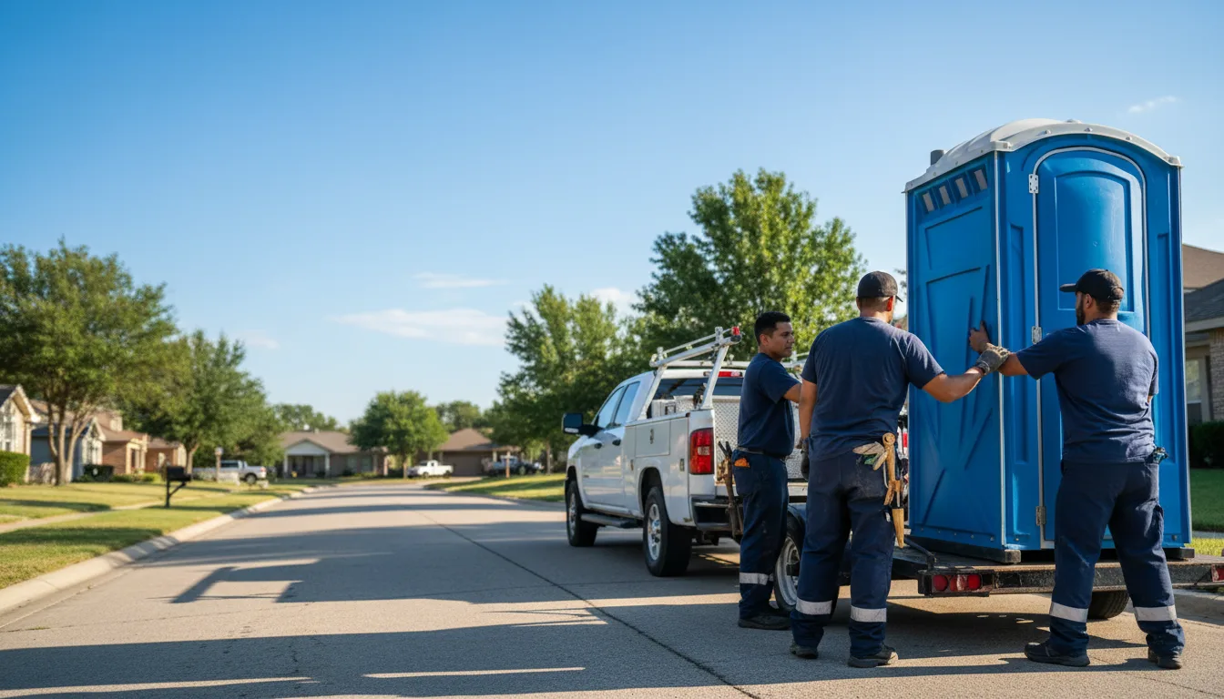Portable Toilet Rental in Groom, TX near me